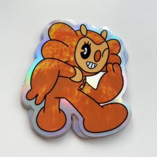 YO YUYU HOLOGRAPHIC STICKER