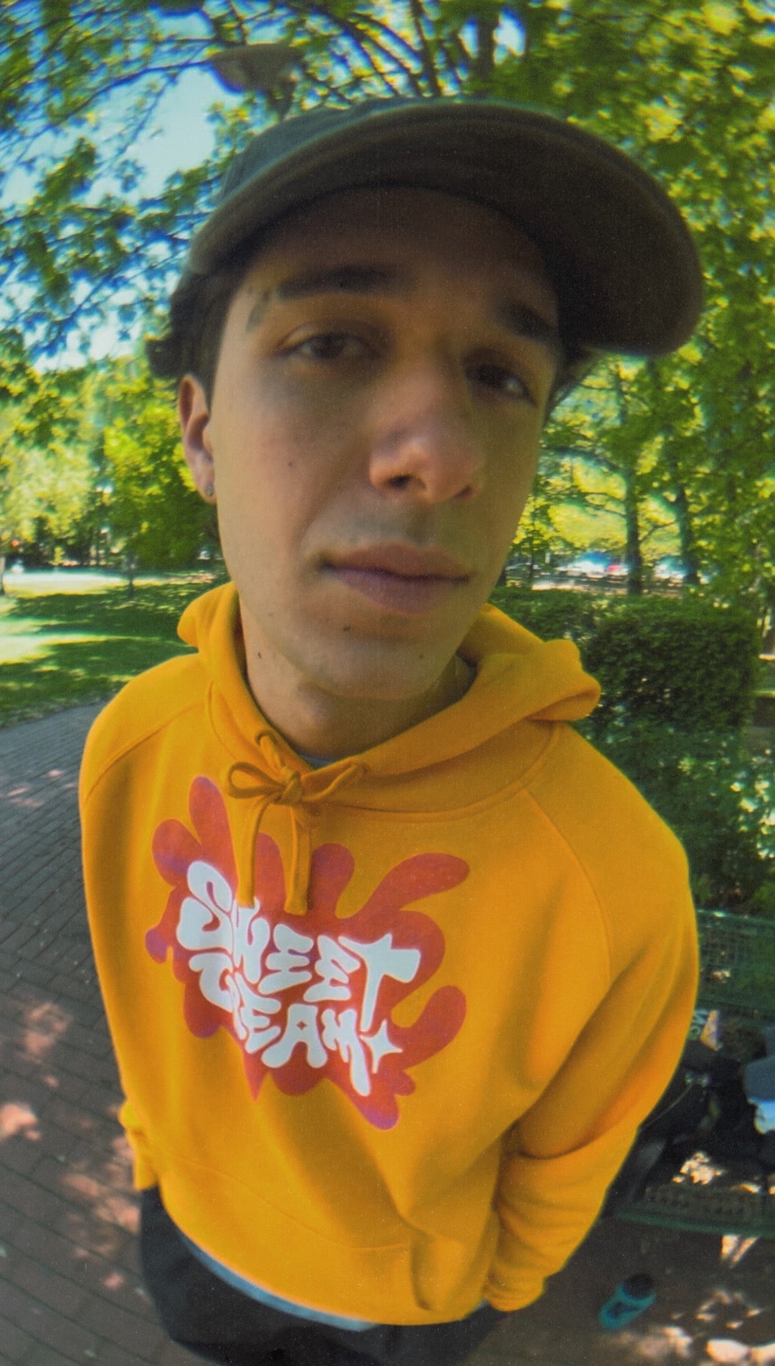 SPLAT SC LOGO ORANGE HOODIE