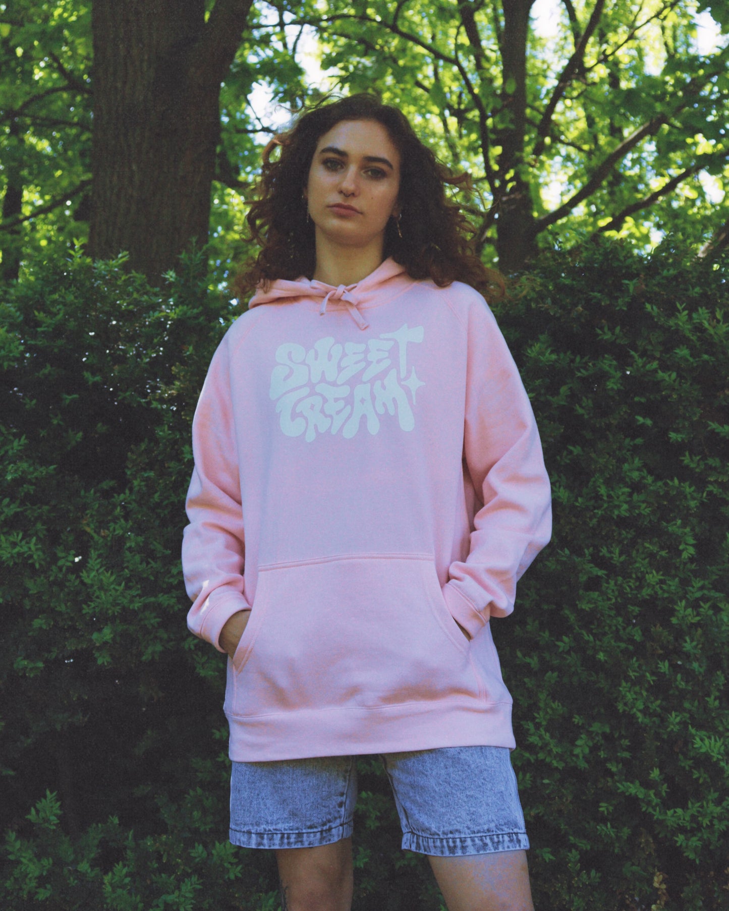 SC LOGO PINK HOODIE